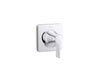 KOHLER K-T28130-4 Venza MasterShower transfer valve trim with lever handle, polished chrome
