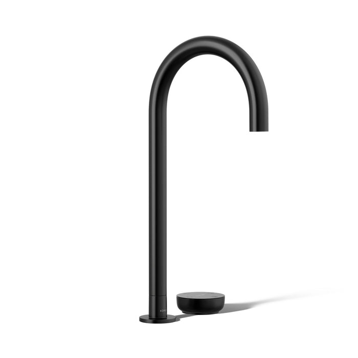 KOHLER K-T30924 Aquifer 4-in-1 tall arc beverage faucet, matte black - view 5