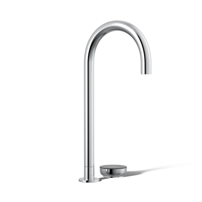 KOHLER K-T30924 Aquifer 4-in-1 tall arc beverage faucet, polished chrome - view 5