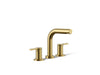 KOHLER K-T33969-4 Elate Deck-mount Bath Faucet Trim, vibrant brushed moderne brass