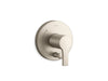 KOHLER K-T35325-4 Elate Rite-Temp Valve Trim with Diverter, vibrant brushed nickel