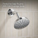 KOHLER K-T35327-4H Elate Rite-Temp Bath and Shower Trim Kit with Push-button Diverter, 1.5 GPM, polished chrome - view 3