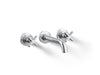 KOHLER K-T35909-3 Castia by Studio McGee Wall-mount bathroom sink faucet trim, 1.2 gpm, polished chrome