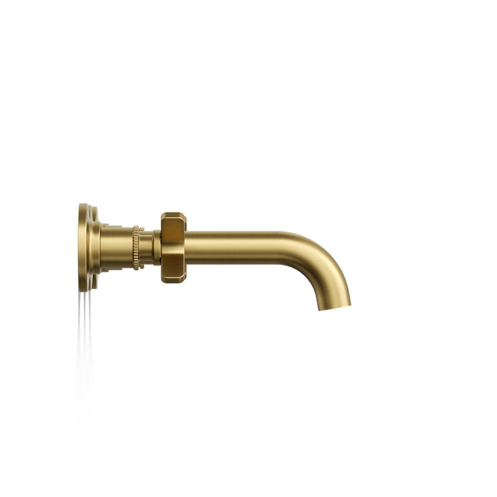 KOHLER K-T35909-3 Castia by Studio McGee Wall-mount bathroom sink faucet trim, 1.2 gpm, vibrant brushed moderne brass -...
