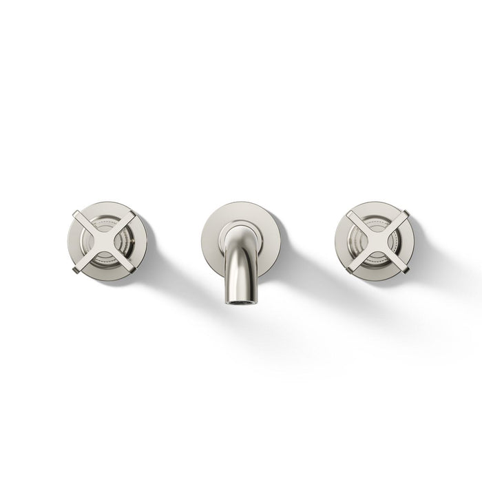 KOHLER K-T35909-3 Castia by Studio McGee Wall-mount bathroom sink faucet trim, 1.2 gpm, vibrant polished nickel - view 3