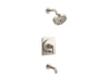 KOHLER K-T35918-4G Castia by Studio McGee Rite-Temp bath and shower trim kit, 1.75 gpm, vibrant brushed nickel