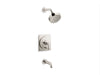 KOHLER K-T35918-4G Castia by Studio McGee Rite-Temp bath and shower trim kit, 1.75 gpm, vibrant polished nickel