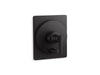 KOHLER K-T35919-4 Castia by Studio McGee Rite-Temp valve trim with push-button diverter, matte black