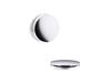 KOHLER K-T37392 PureFlo Rotary-turn bath drain trim, polished chrome