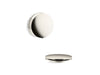 KOHLER K-T37392 PureFlo Rotary-turn bath drain trim, vibrant polished nickel