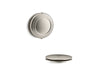 KOHLER K-T37393 PureFlo Traditional rotary-turn bath drain trim, vibrant brushed nickel
