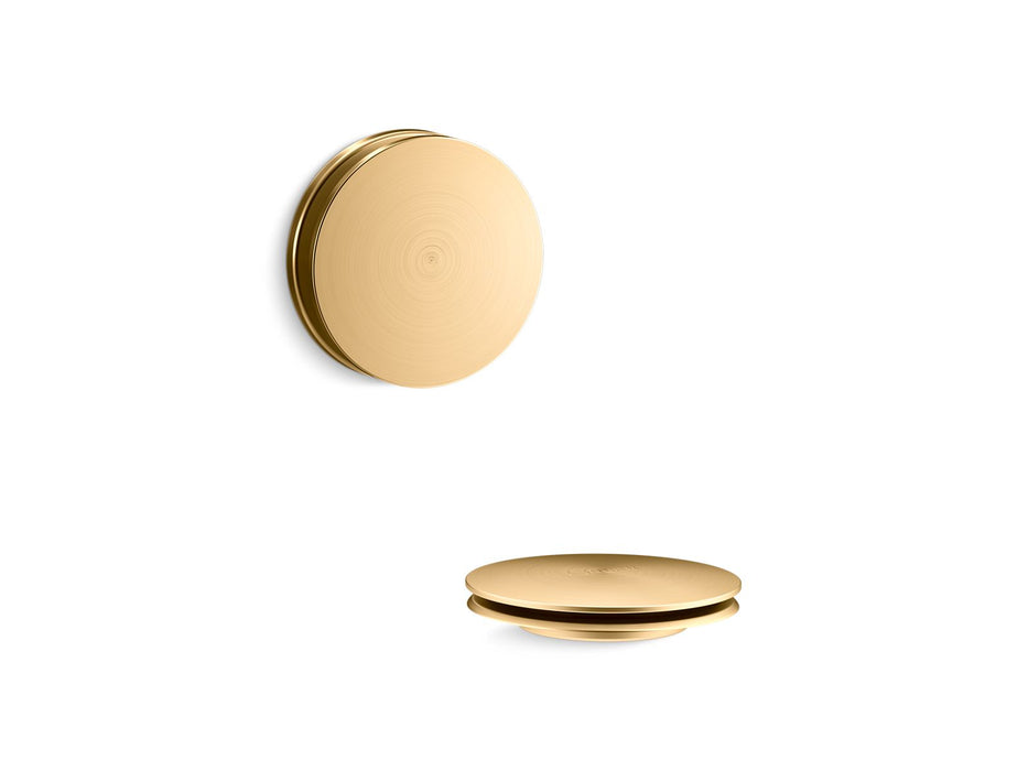 KOHLER K-T37395 PureFlo Bath drain trim, vibrant brushed moderne brass