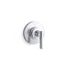 KOHLER K-T38268-4 Castia MasterShower® Volume Control Valve Trim with Lever Handle, Polished Chrome - 3/4 view of product
