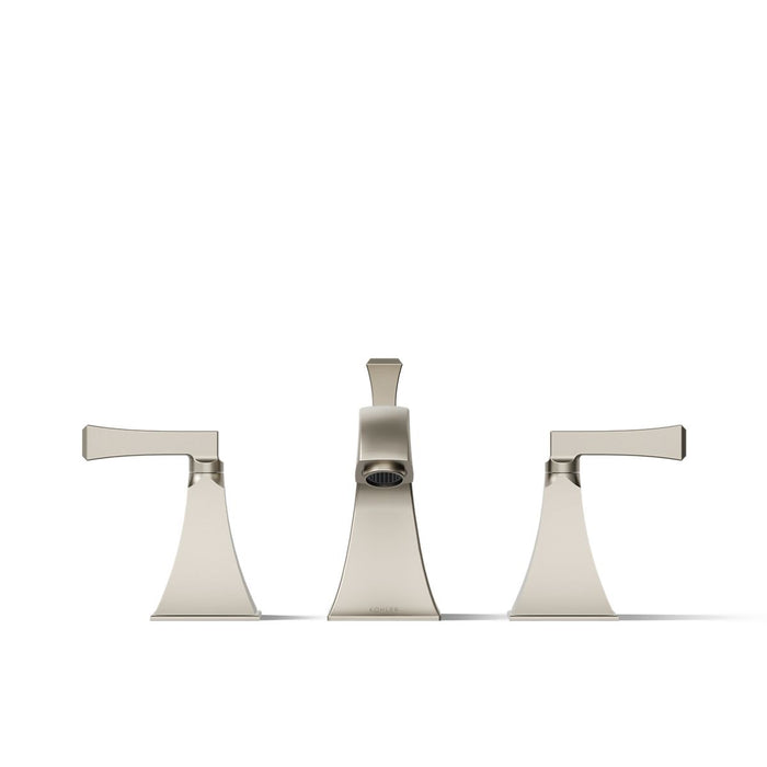 KOHLER K-T428-4V Memoirs Stately Deck-mount bath faucet trim with diverter, vibrant brushed nickel - view 4
