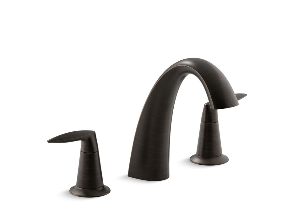 KOHLER K-T45115-4 Alteo Deck-mount bath faucet trim, oil rubbed bronze