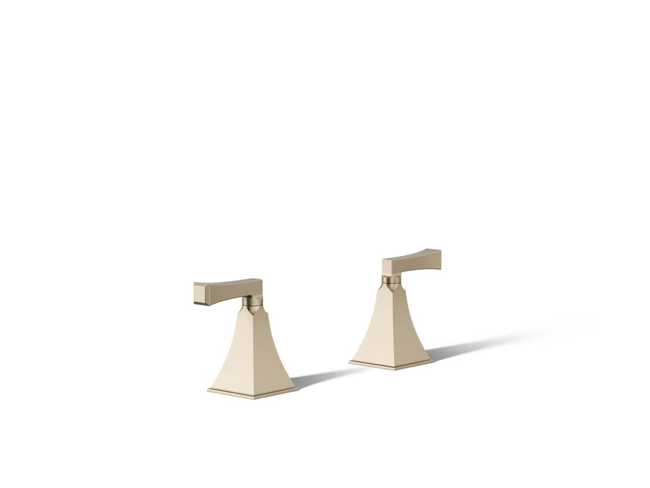 KOHLER K-T467-4V Memoirs Stately Deck-mount bath faucet handle trim, vibrant brushed bronze