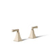 KOHLER K-T467-4V Memoirs Stately Deck-mount bath faucet handle trim, vibrant brushed bronze - view 5