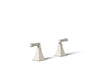 KOHLER K-T467-4V Memoirs Stately Deck-mount bath faucet handle trim, vibrant brushed nickel