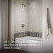 KOHLER K-T49979-4L Pitch Rite-Temp Bath and shower trim kit with push-button diverter, without showerhead, vibrant...