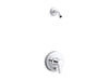 KOHLER K-T49989-4L Pitch Rite-Temp Shower trim kit with push-button diverter, without showerhead, polished chrome