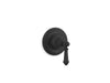 KOHLER K-T72771-4 Artifacts MasterShower volume control valve trim with lever handle, matte black