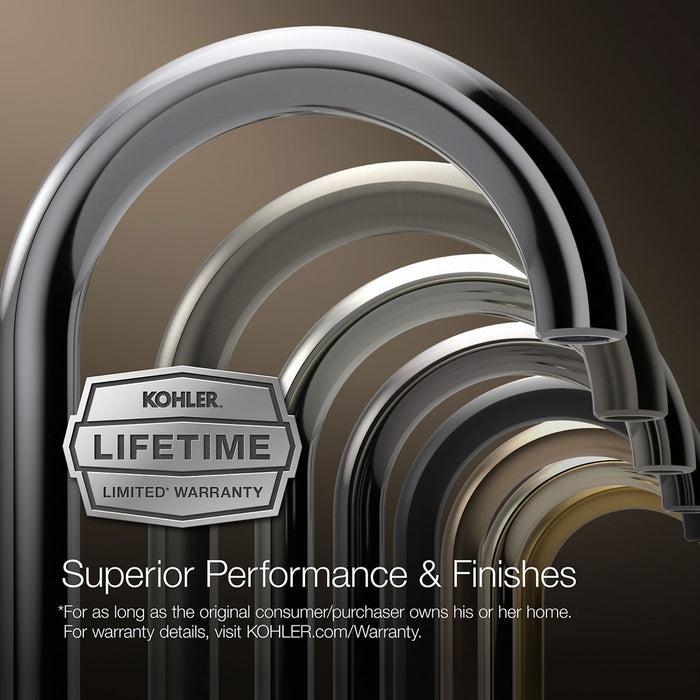 KOHLER K-T72790-9M Artifacts Floor-mount bath filler trim with handshower, polished chrome - view 3