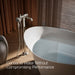 KOHLER K-T72790-9M Artifacts Floor-mount bath filler trim with handshower, vibrant polished nickel - view 5