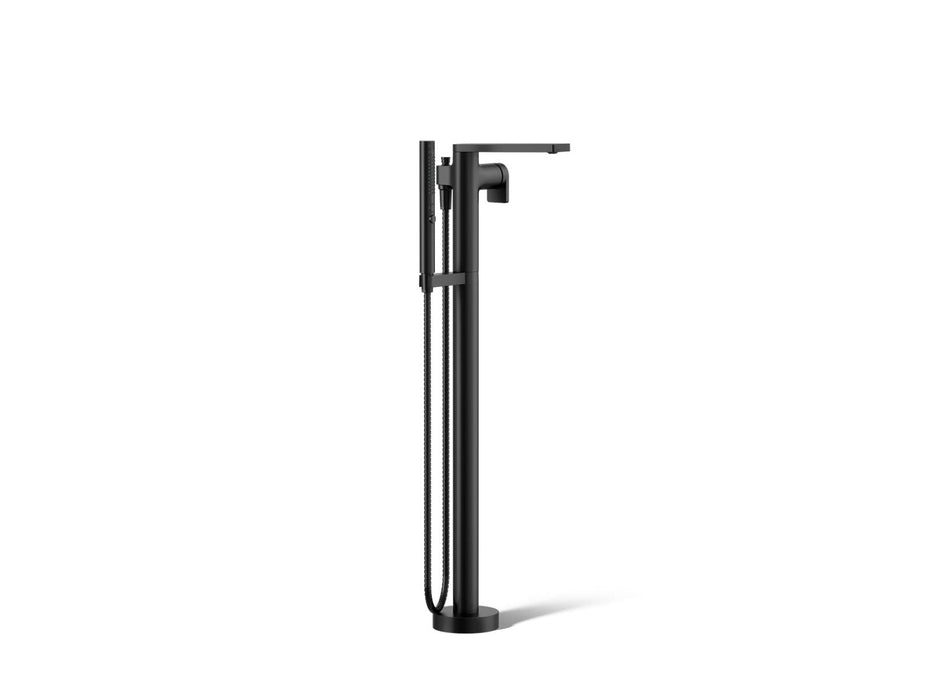 KOHLER K-T73087-4 Composed Floor-mount bath filler trim with handshower