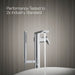 KOHLER K-T73087-4 Composed Floor-mount bath filler trim with handshower, polished chrome - view 5
