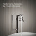 KOHLER K-T73087-4 Composed Floor-mount bath filler trim with handshower, vibrant titanium - view 5