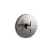 KOHLER K-T73133-3 Composed MasterShower temperature control valve trim with cross handle, vibrant titanium