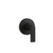KOHLER K-T73135-4 Composed MasterShower volume control valve trim with lever handle, matte black