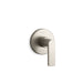 KOHLER K-T73135-4 Composed MasterShower volume control valve trim with lever handle, vibrant brushed nickel