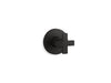 KOHLER K-T73140-3 Composed MasterShower transfer valve trim with cross handle, matte black