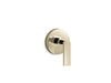 KOHLER K-T73140-4 Composed MasterShower transfer valve trim with lever handle, vibrant french gold
