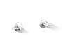 KOHLER K-T77981-4 Components Wall-mount bathroom sink faucet Lever handle trim, polished chrome