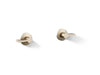 KOHLER K-T77981-4 Components Wall-mount bathroom sink faucet Lever handle trim, vibrant brushed bronze