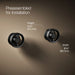KOHLER K-T77981-9 Components Wall-mount bathroom sink faucet Industrial handle trim, matte black - view 2