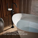 KOHLER K-T77984-4 Components Floor-mount bath filler trim with lever handles and handshower, matte black - view 4