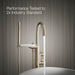KOHLER K-T77984-4 Components Floor-mount bath filler trim with lever handles and handshower, vibrant brushed bronze - view 5