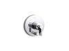 KOHLER K-T78016-4 Components Rite-Temp valve trim with Lever handle and diverter, polished chrome