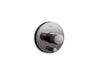 KOHLER K-T78016-8 Components Rite-Temp valve trim with Oyl handle and diverter, vibrant titanium
