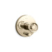 KOHLER K-T78016-9 Components Rite-Temp valve trim with Industrial handle and diverter, vibrant french gold
