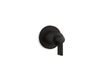 KOHLER K-T78025-4 Components MasterShower volume control valve trim with Lever handle, matte black