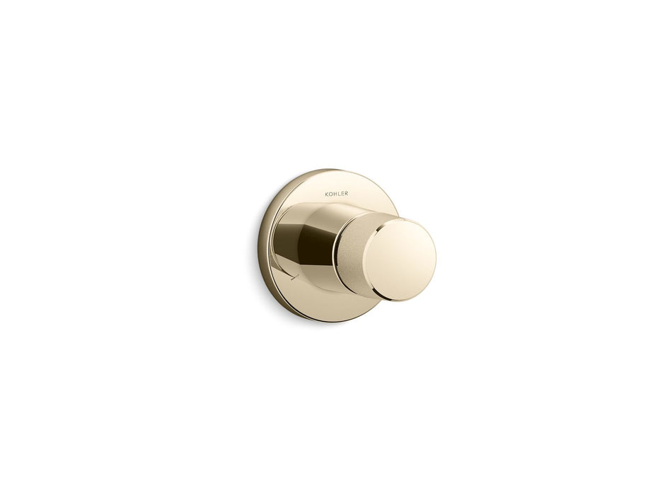 KOHLER K-T78026-8 Components MasterShower transfer valve trim with Oyl handle, vibrant french gold