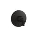 KOHLER K-T78027-4 Components MasterShower temperature control valve trim with Lever handle, matte black