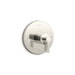 KOHLER K-T78027-4 Components MasterShower temperature control valve trim with Lever handle, vibrant polished nickel