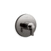 KOHLER K-T78027-4 Components MasterShower temperature control valve trim with Lever handle, vibrant titanium