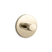 KOHLER K-T78027-8 Components MasterShower temperature control valve trim with Oyl handle, vibrant french gold