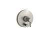 KOHLER K-T8979-4 Toobi Rite-Temp valve trim with push-button diverter, vibrant brushed nickel